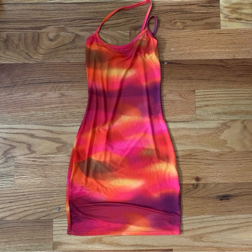 PrettyLittleThing Multicolor Mini Dress